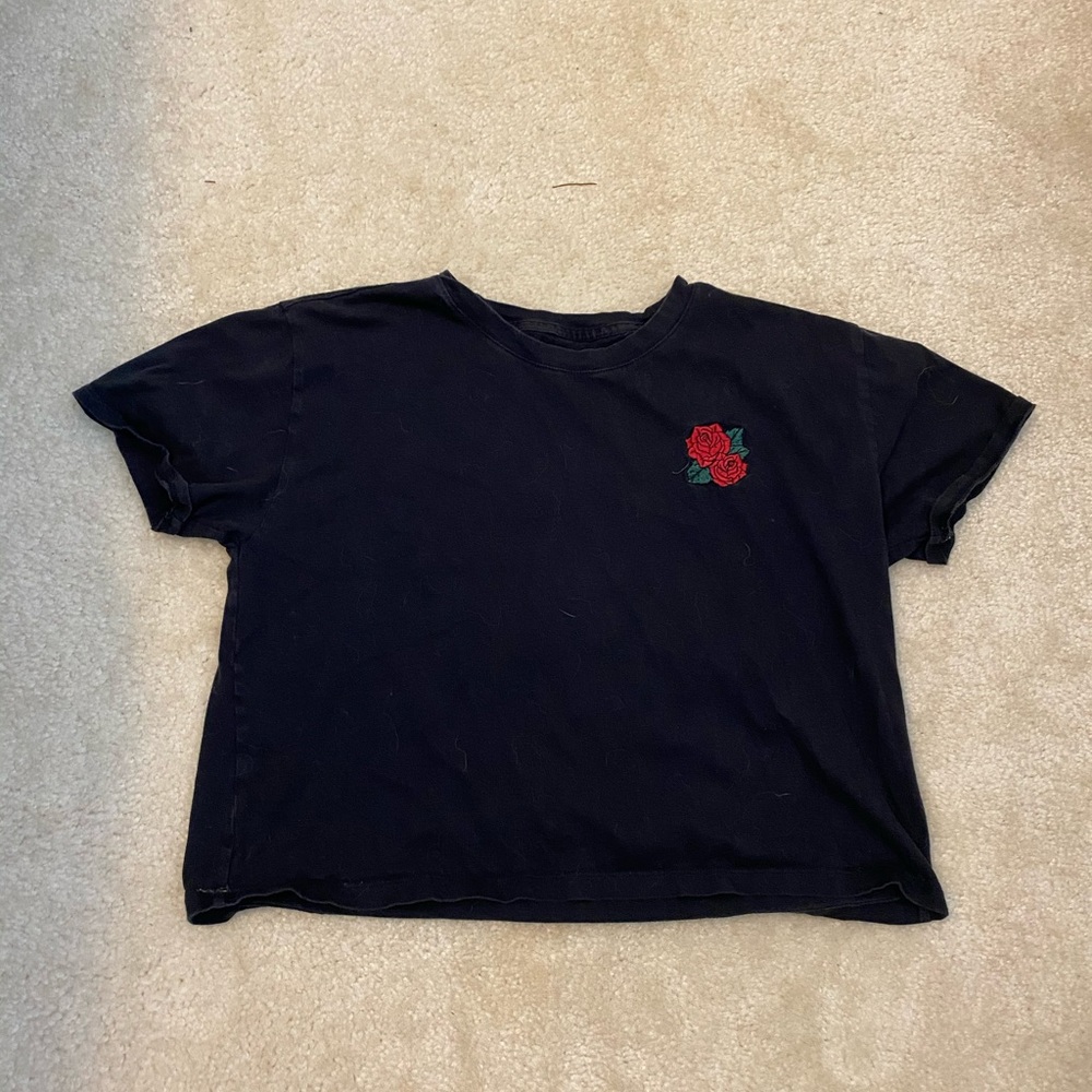 Cute black Hollister shirt!!